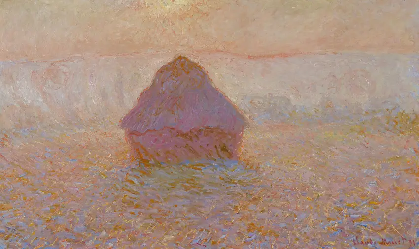 Grainstack-Sun in the Mist (1891)